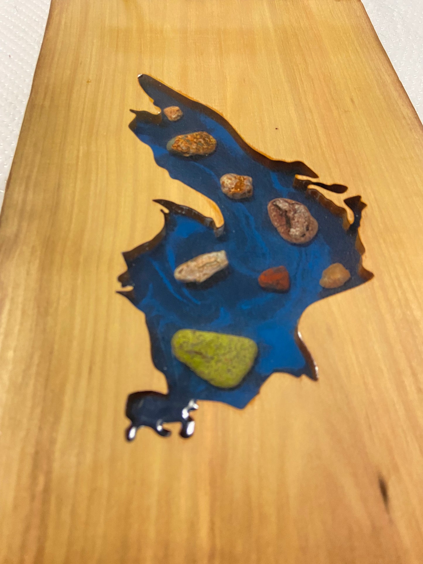 Redheart Lake Superior Serving Board