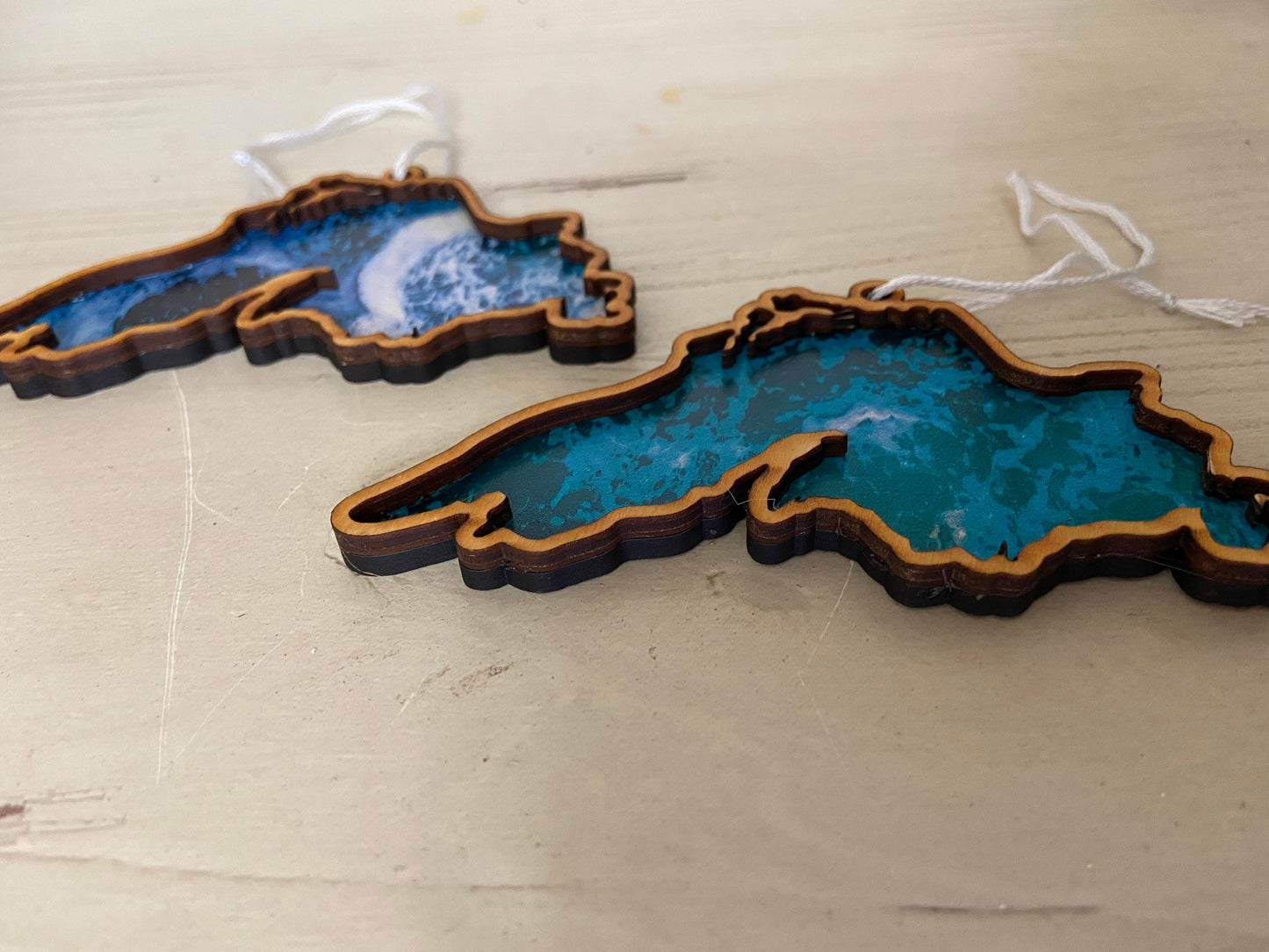 Lake Superior Christmas Tree Ornament