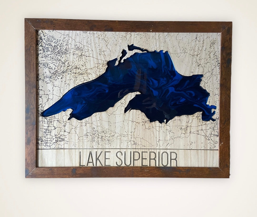 Lake Superior Map