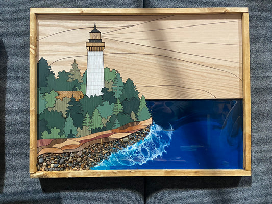 Cana Island Lighthouse Mosaic