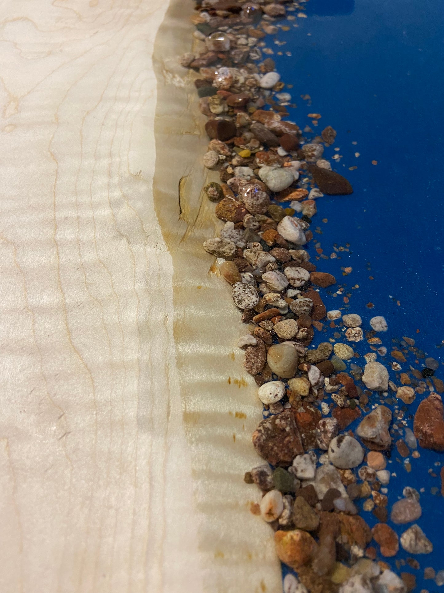 Curly Maple Beach Serving Board