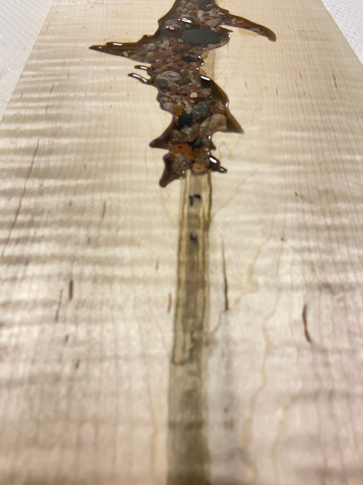 Upper Peninsula Curly Maple Serving Board