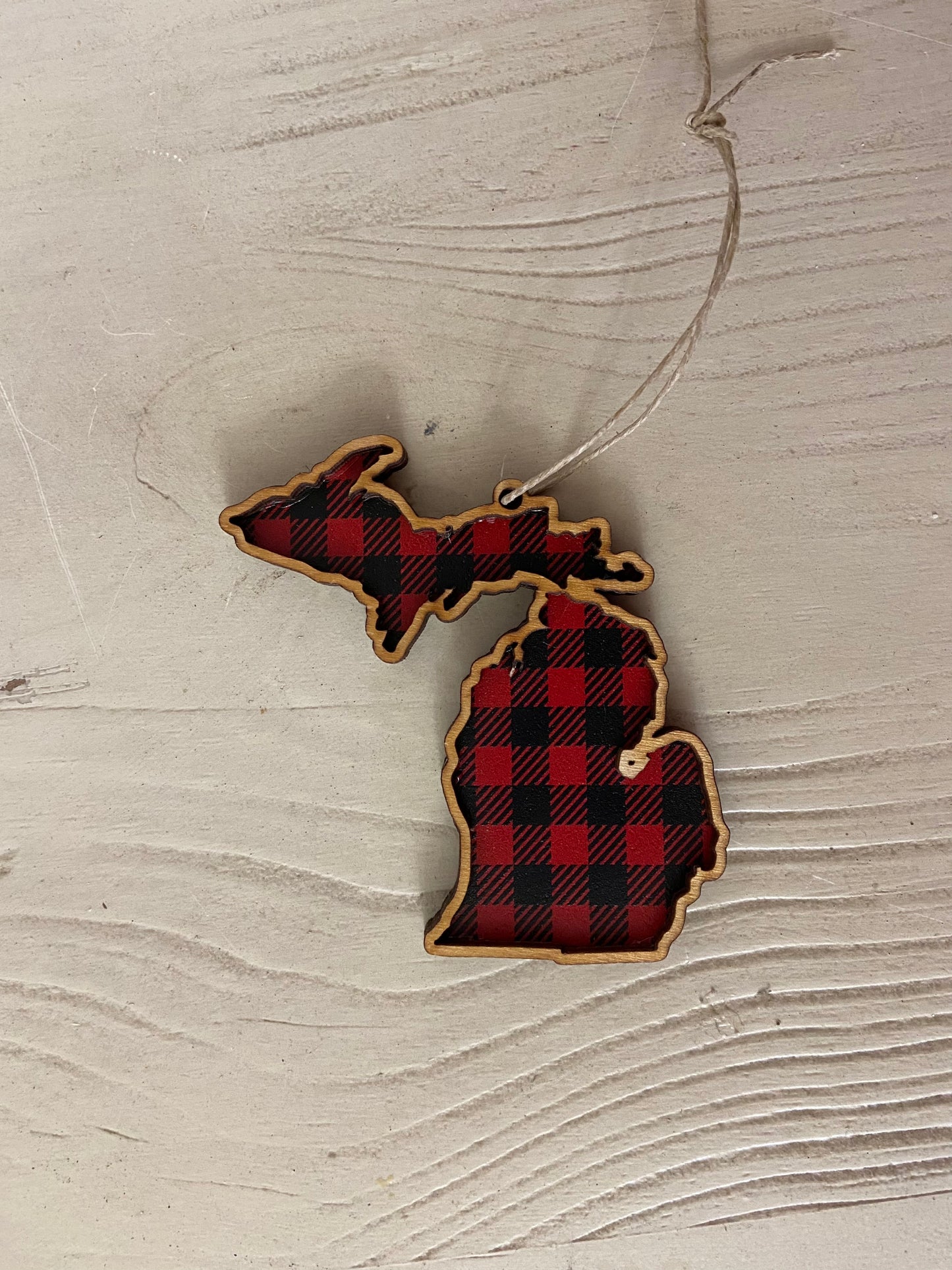 Michigan Christmas Ornament
