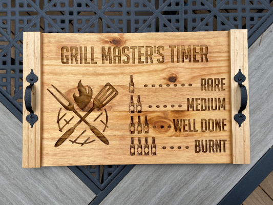 Grill Master Grill Tray with Handles