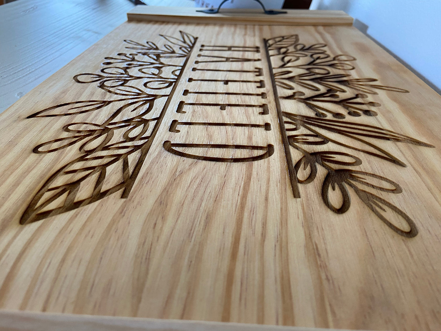 Flourish Personalized Serving Tray