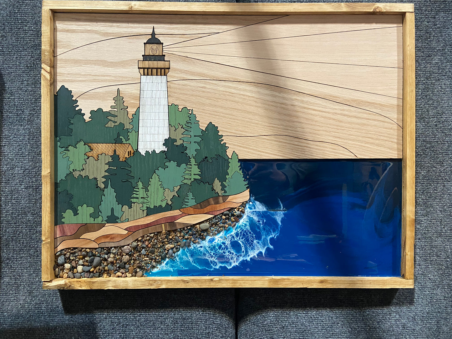 Cana Island Lighthouse Mosaic